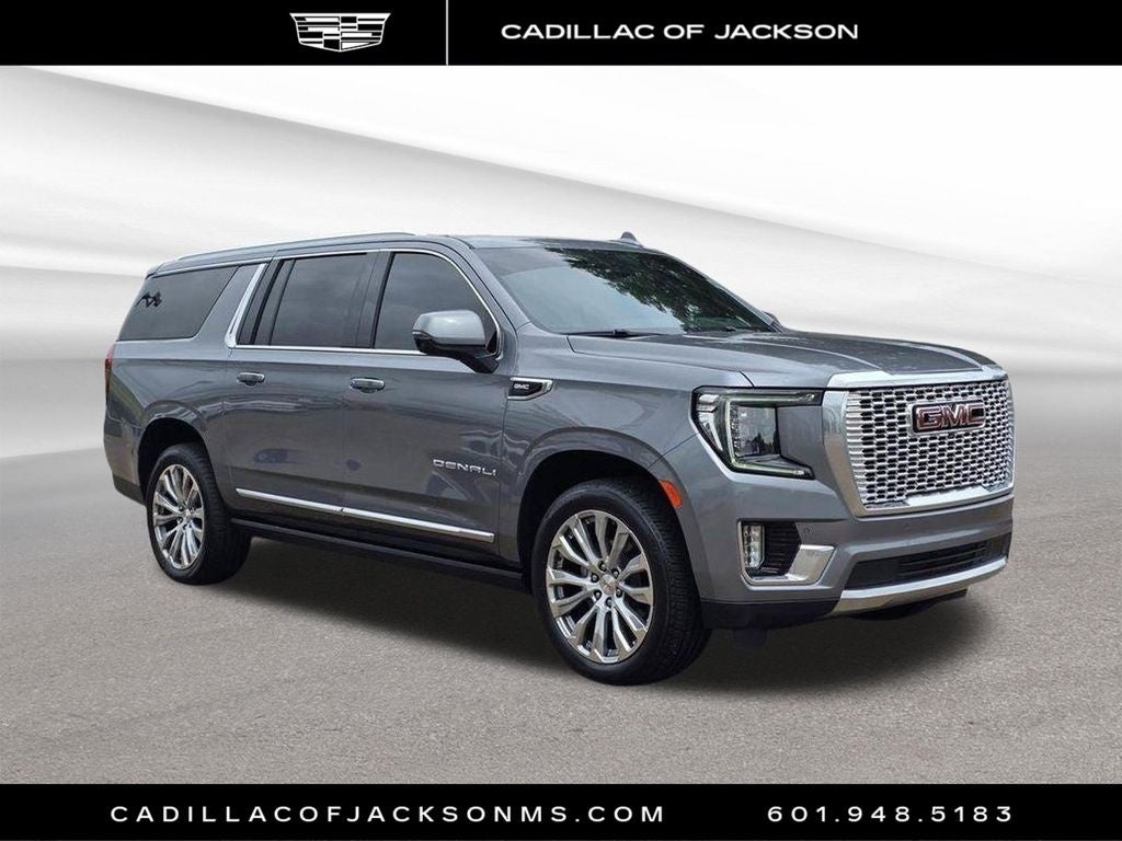 2022 GMC Yukon XL — rear three-quarter view
