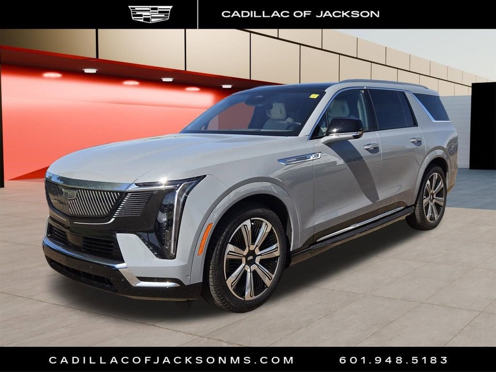 2026 Cadillac ESCALADE IQL Luxury in Luna Metallic — front three-quarter view