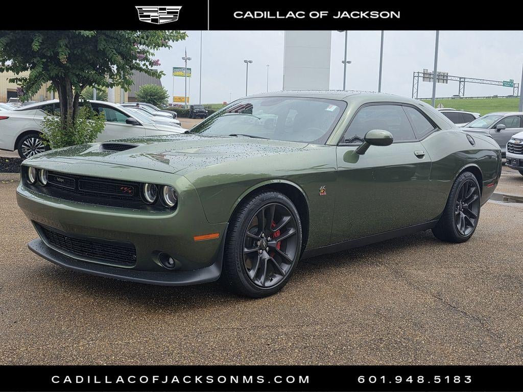 2022 Dodge Challenger R/T Scat Pack in Green — front three-quarter view