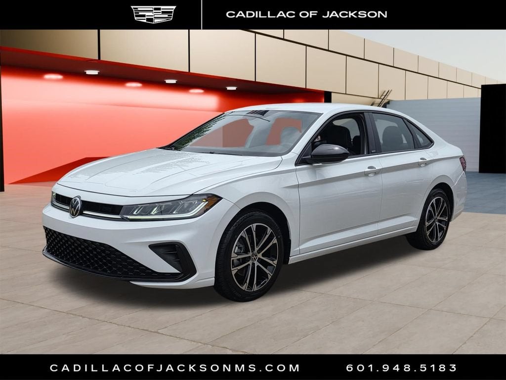 2025 Volkswagen Jetta Sport in Other — front three-quarter view