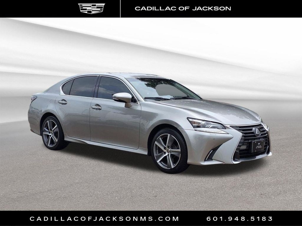 2019 Lexus GS — rear three-quarter view